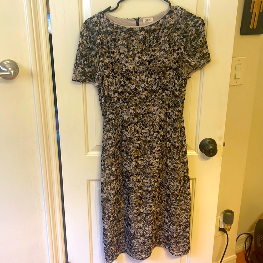 L’agance floral print dress